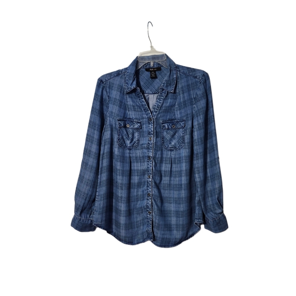 Style & Co.  Women's S   Shirt  Blue